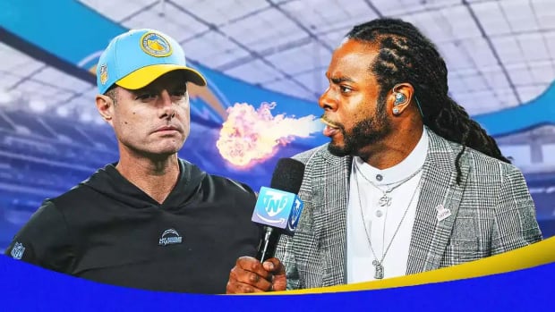 Chargers_news_Richard_Sherman_wants_Brandon_Staley_fired_before_second_half_vs_Raiders